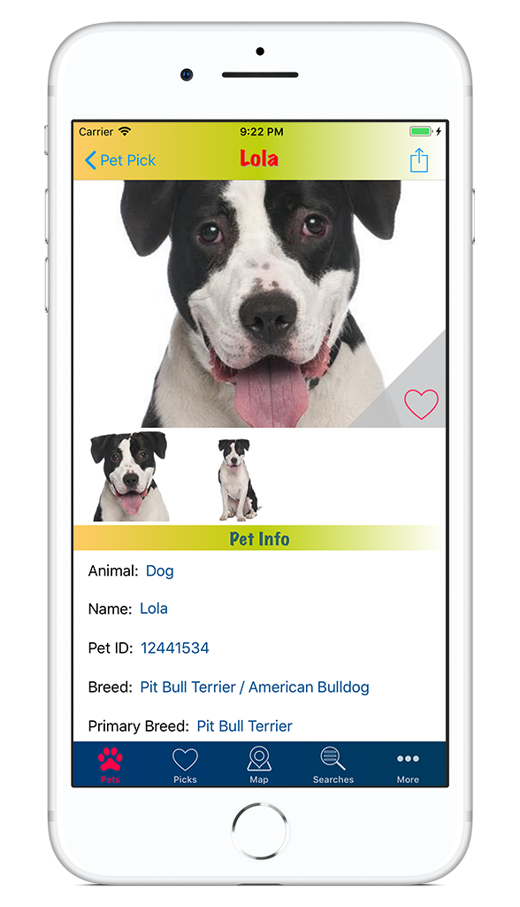 Pet Pick iPhone